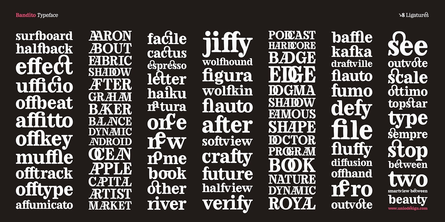 Bandito — Contemporary Rounded Serif Variable Font (preview 3 of 4)