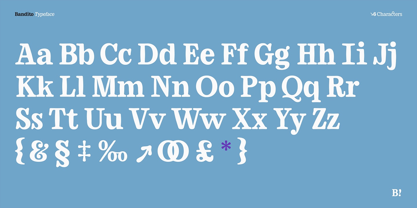 Bandito — Contemporary Rounded Serif Variable Font (preview 4 of 4)