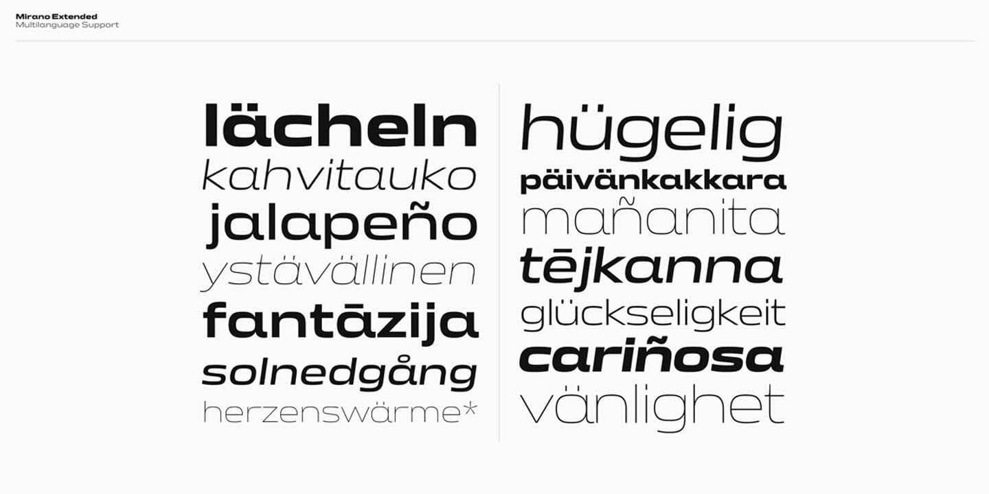 Mirano Type System — Automotive Geometric Variable Font (preview 4 of 4)