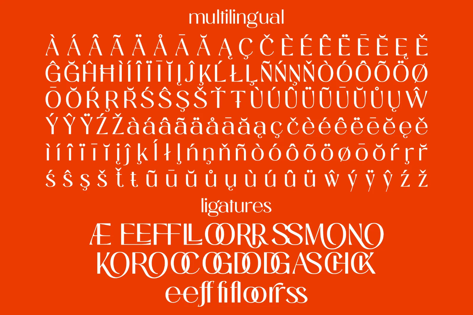Mosffets – Modern Display Typeface (preview 6 of 6)