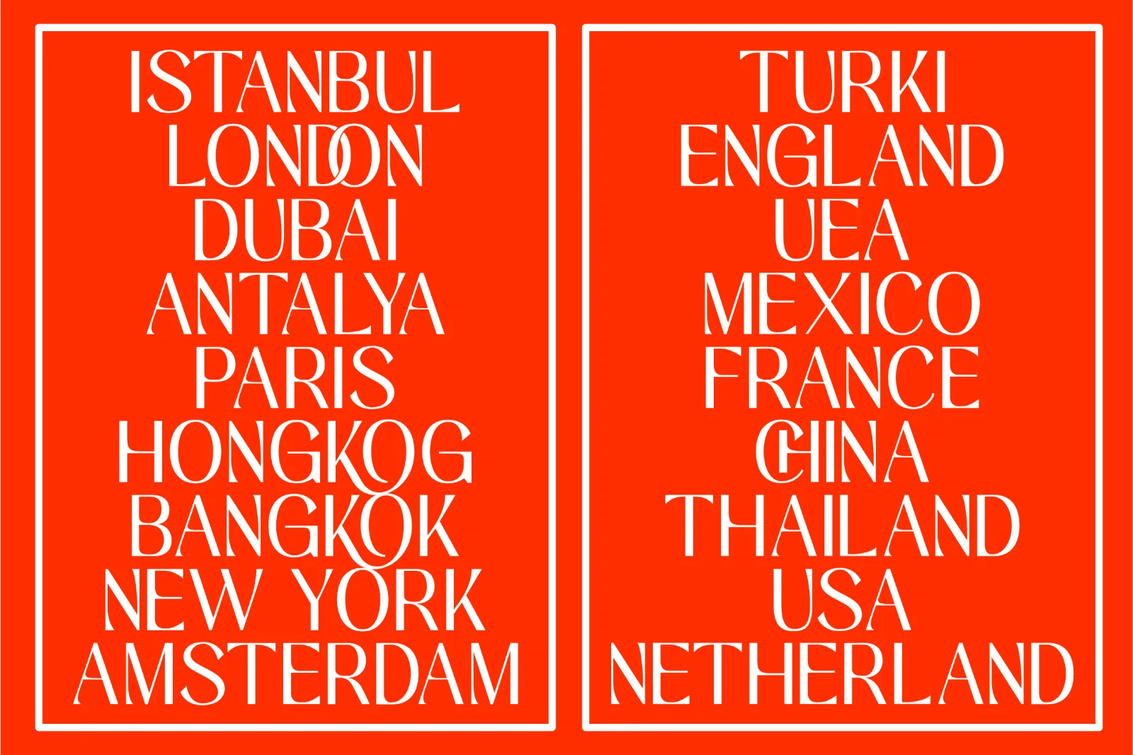 Mosffets – Modern Display Typeface (preview 3 of 6)