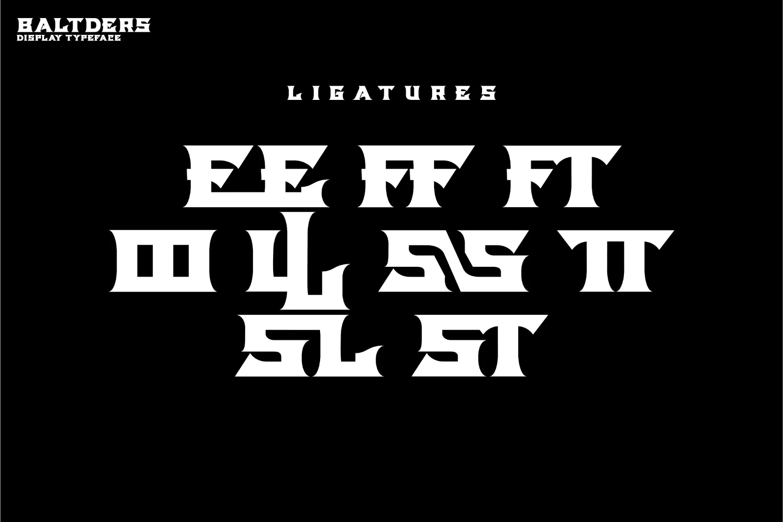 Baltders – Bold & Strong Display Typeface (preview 4 of 6)