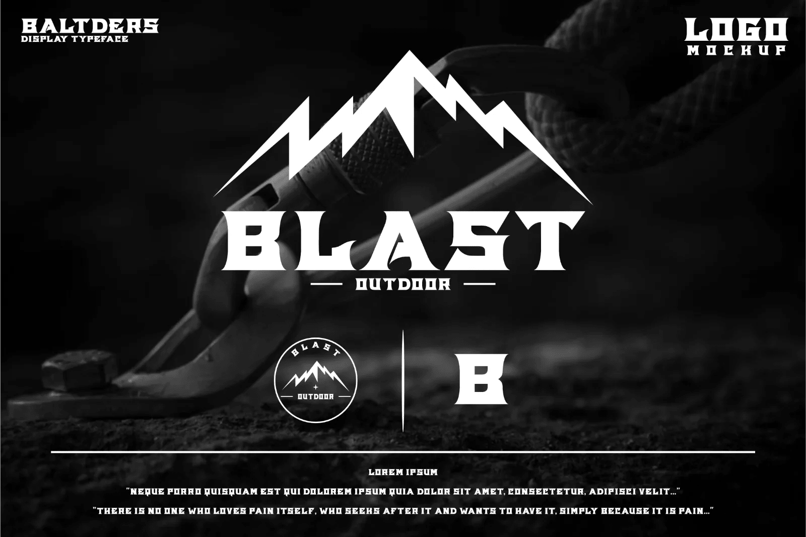 Baltders – Bold & Strong Display Typeface (preview 6 of 6)
