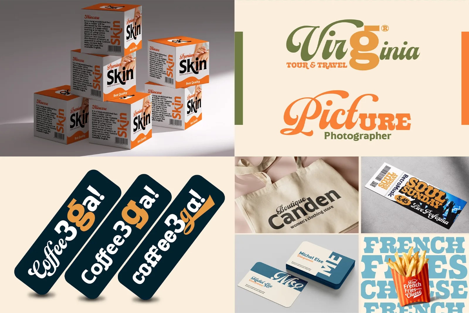 Frestica Font Trio (preview 5 of 6)
