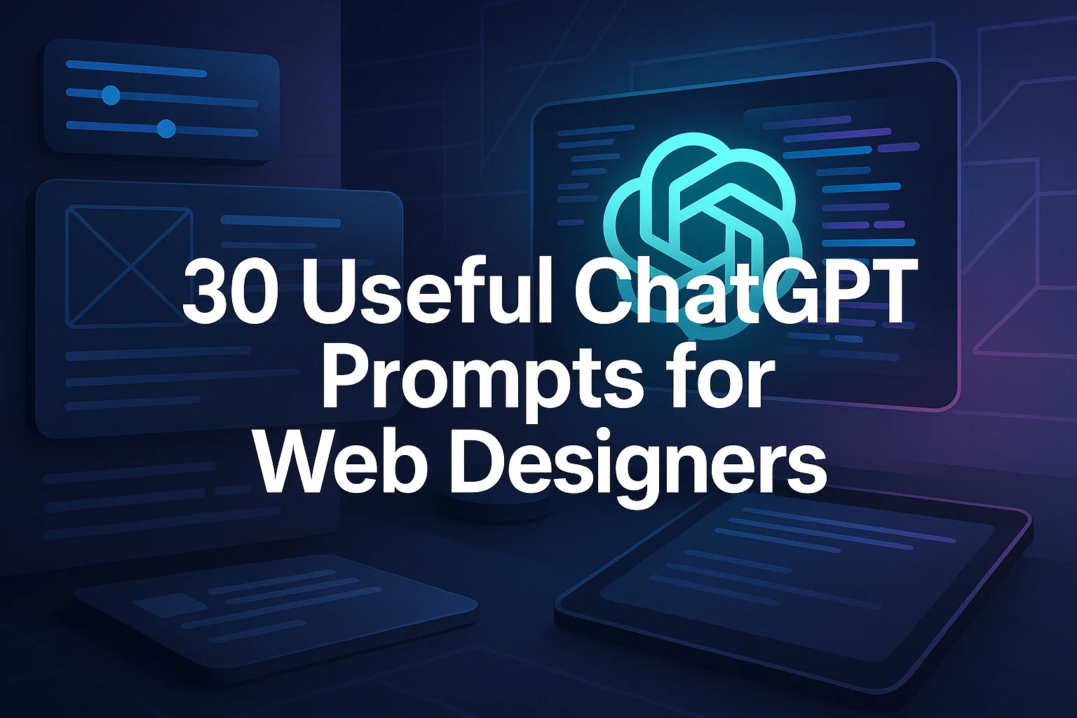 30 Useful ChatGPT Prompts for Web Designers