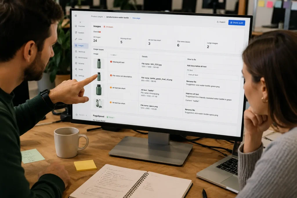 product page audit