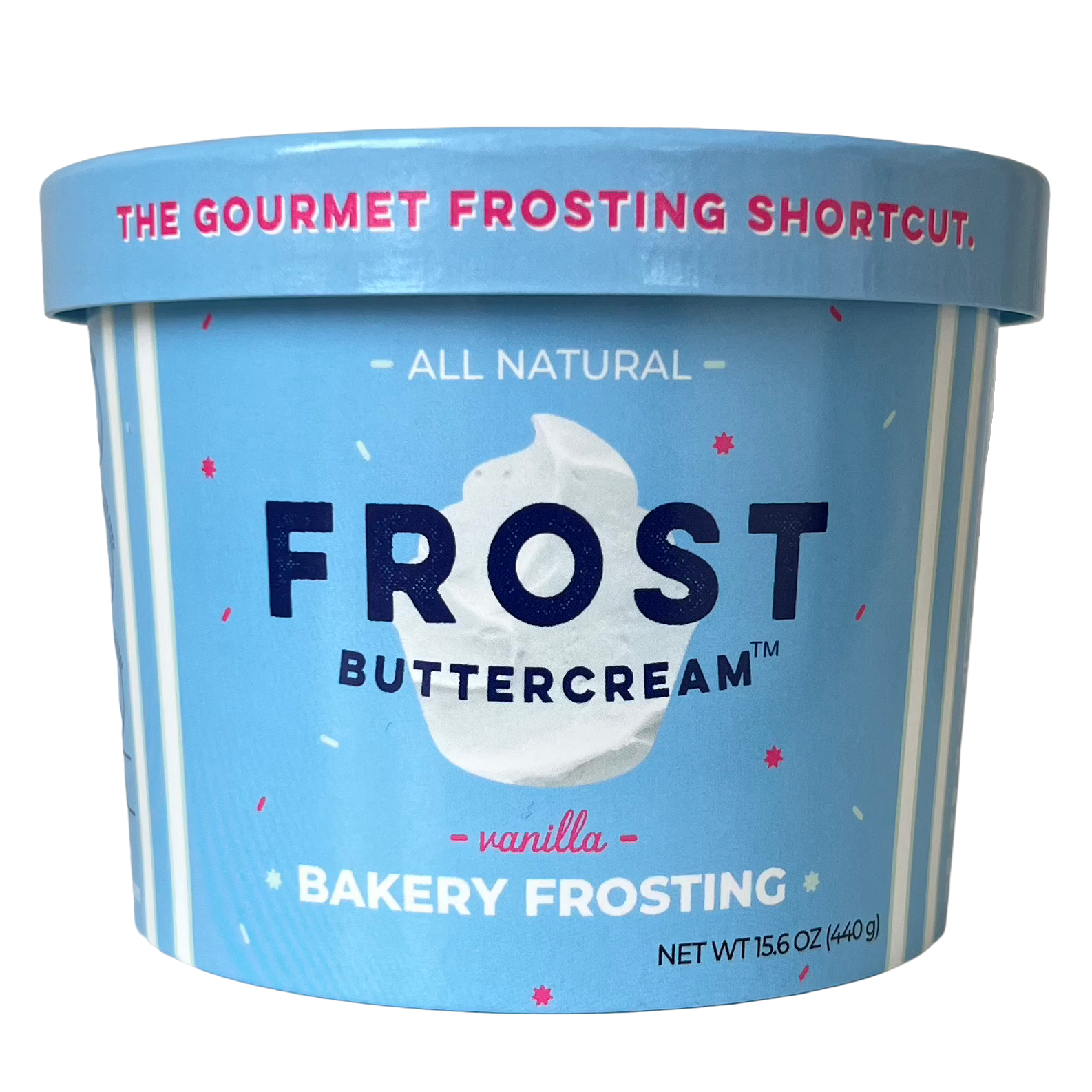 Frost Buttercream vanilla bakery frosting tub