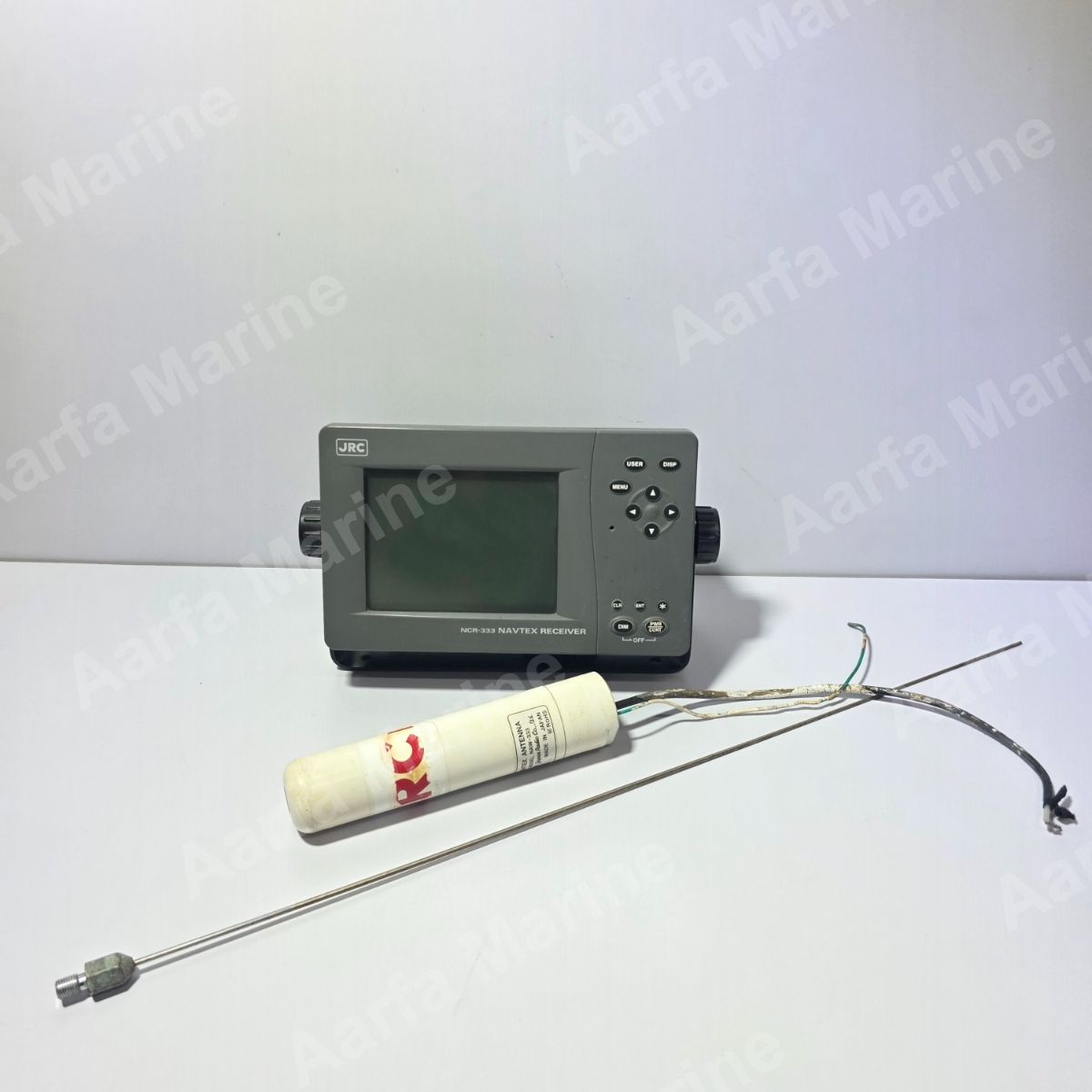 JRC NCR-333 NAVTEX RECEIVER WITH NAW-333 ANTENNA – FULL SET