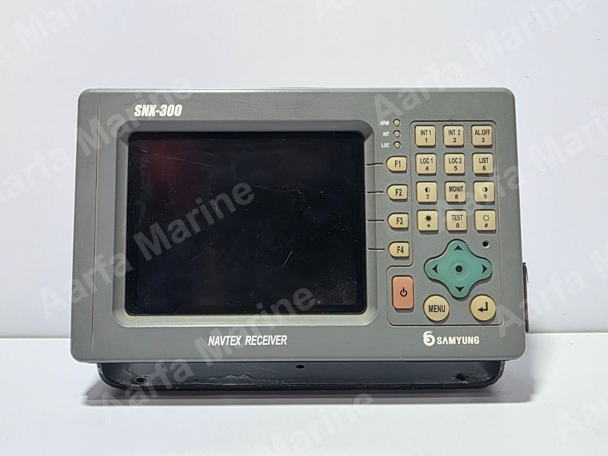 SAMYUNG SNX-300 NAVTEX RECEIVER WITH SAN-300 ANTENNA – FULL SET thumbnail 2