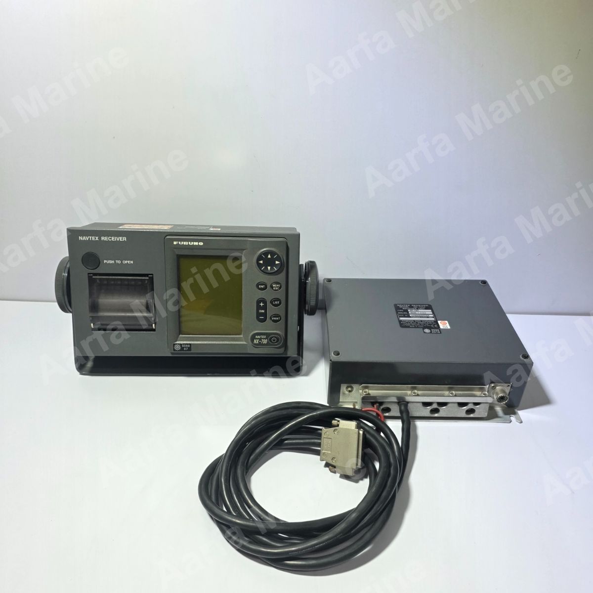 FURUNO NX-700A NAVTEX RECEIVER WITH NX-700 DISPLAY UNIT