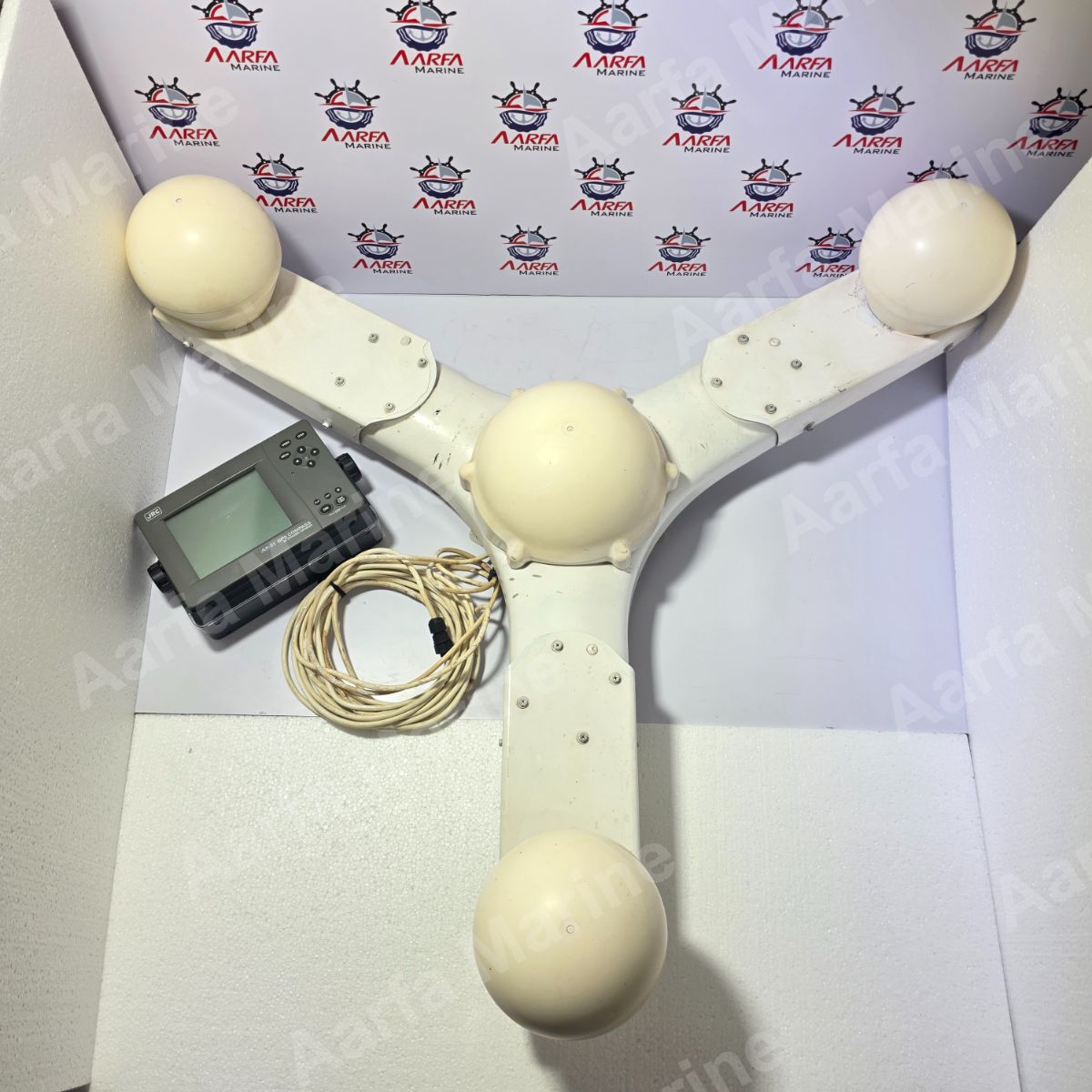 JRC JLR-31 GPS COMPASS / GPS SATELLITE COMPASS FULL SET WITH NNN-31 SENSOR UNIT