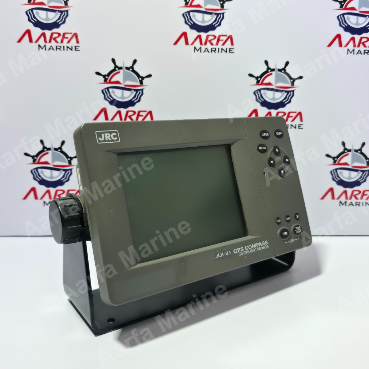 JRC JLR-31 GPS COMPASS / GPS SATELLITE COMPASS FULL SET WITH NNN-31 SENSOR UNIT thumbnail 2