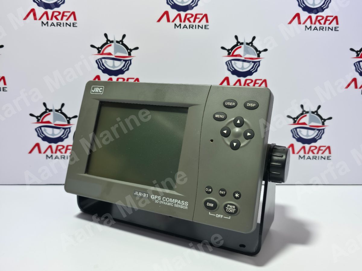 JRC JLR-31 GPS COMPASS / GPS SATELLITE COMPASS FULL SET WITH NNN-31 SENSOR UNIT thumbnail 3