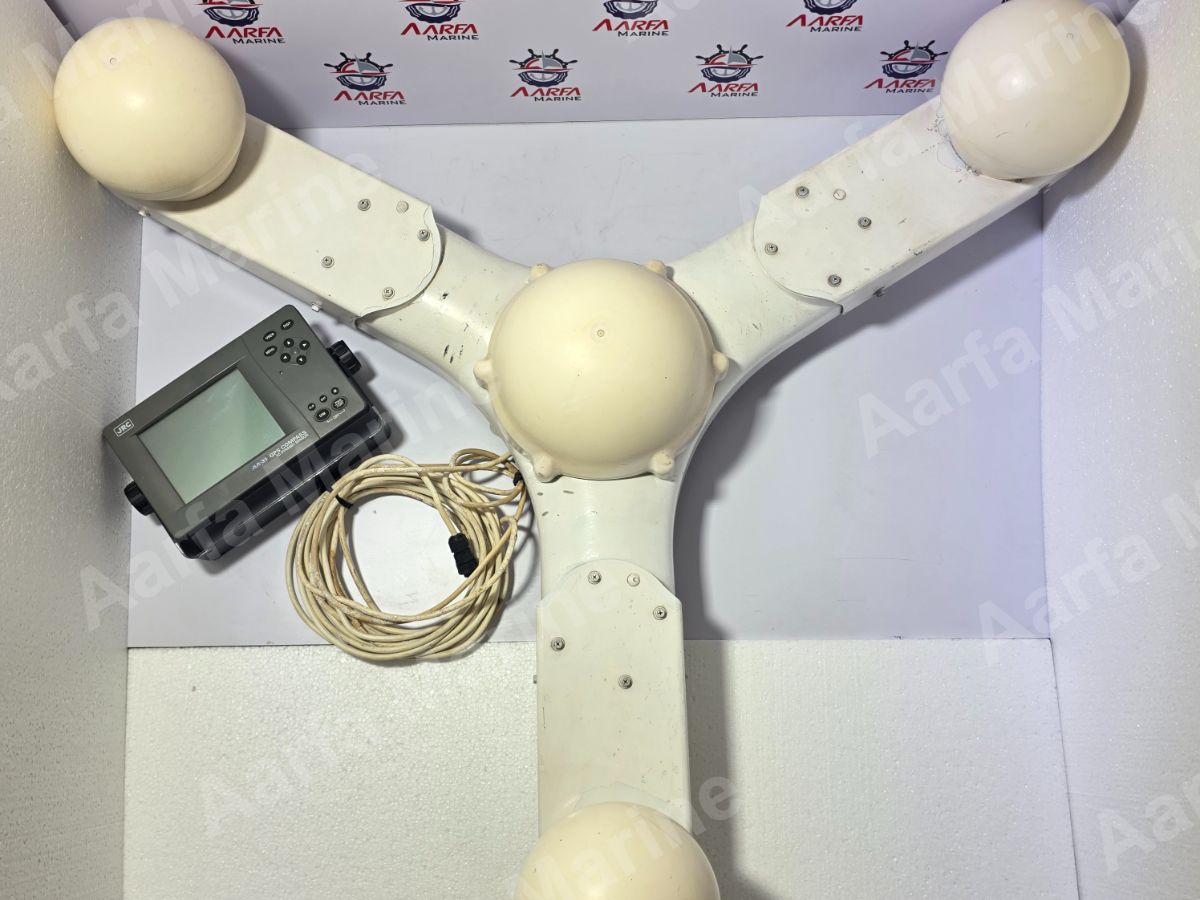 JRC JLR-31 GPS COMPASS / GPS SATELLITE COMPASS FULL SET WITH NNN-31 SENSOR UNIT thumbnail 5