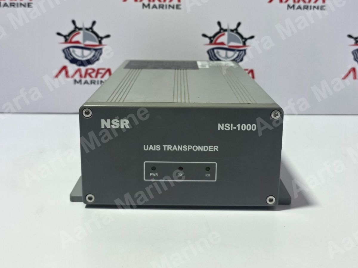 USED NSR NSI-1000 SHIPBORNE AIS CLASS A PANEL / DISPLAY UNIT thumbnail 1