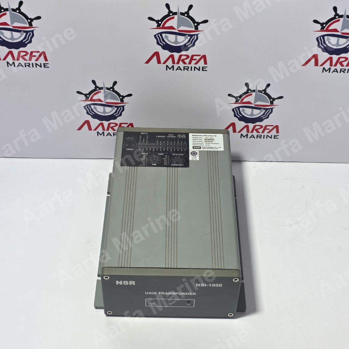 USED NSR NSI-1000 SHIPBORNE AIS CLASS A PANEL / DISPLAY UNIT thumbnail 5