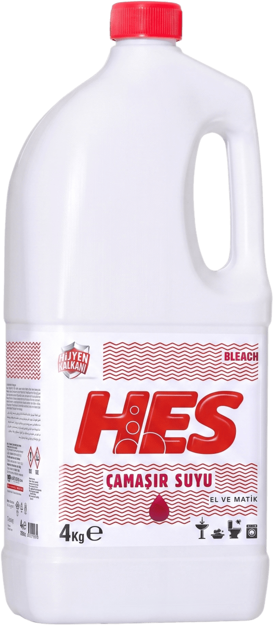 Hes Klasik Çamaşır Suyu 4kg - Görsel 1