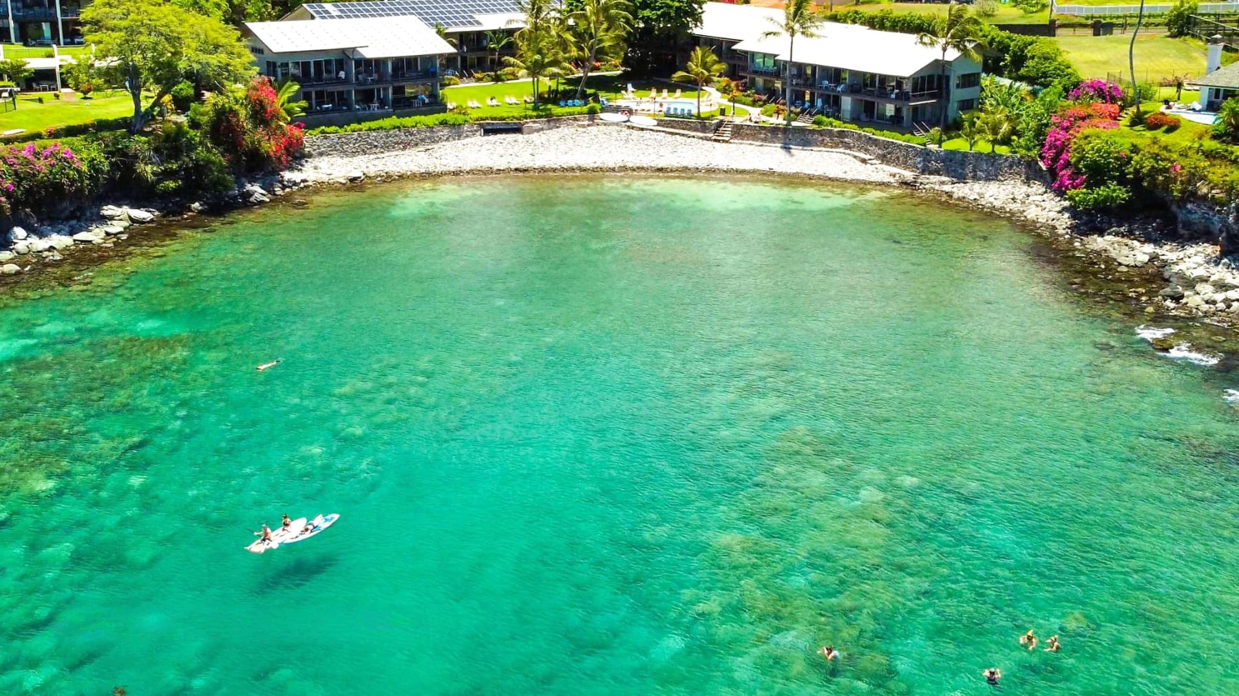 Honokeana Cove & the lanai