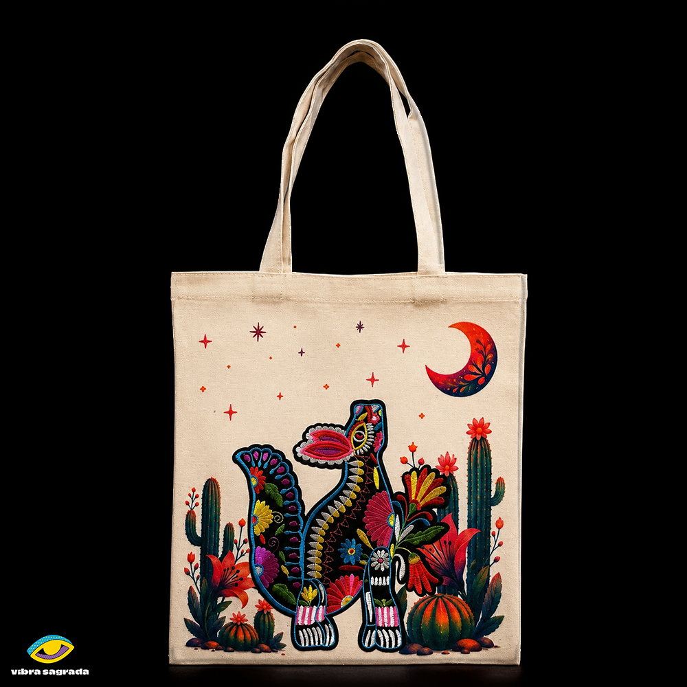 Tote Bag Desert Dog
