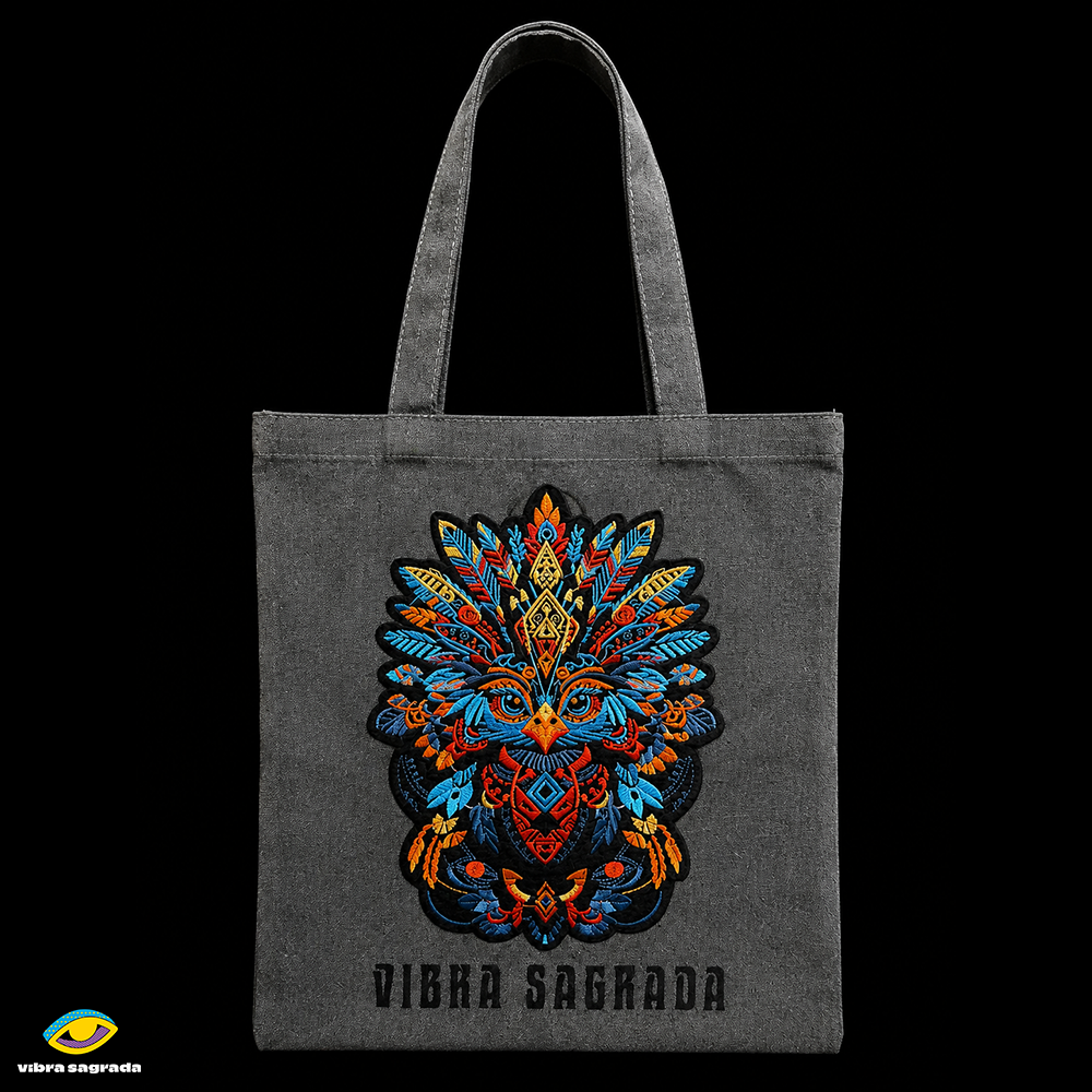 Tote Bag Halcón Vibra Sagrada