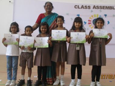 Inter Class Competitions - Prize Distribution