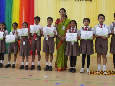 Inter Class Competitions - Prize Distribution