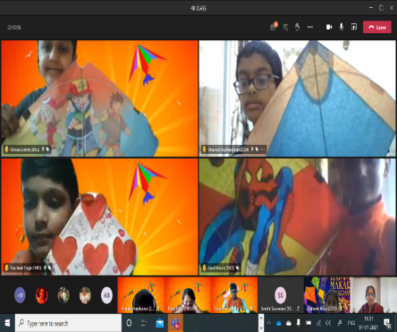 Class 4 Assembly on the Theme ‘Makar Sankranti’
