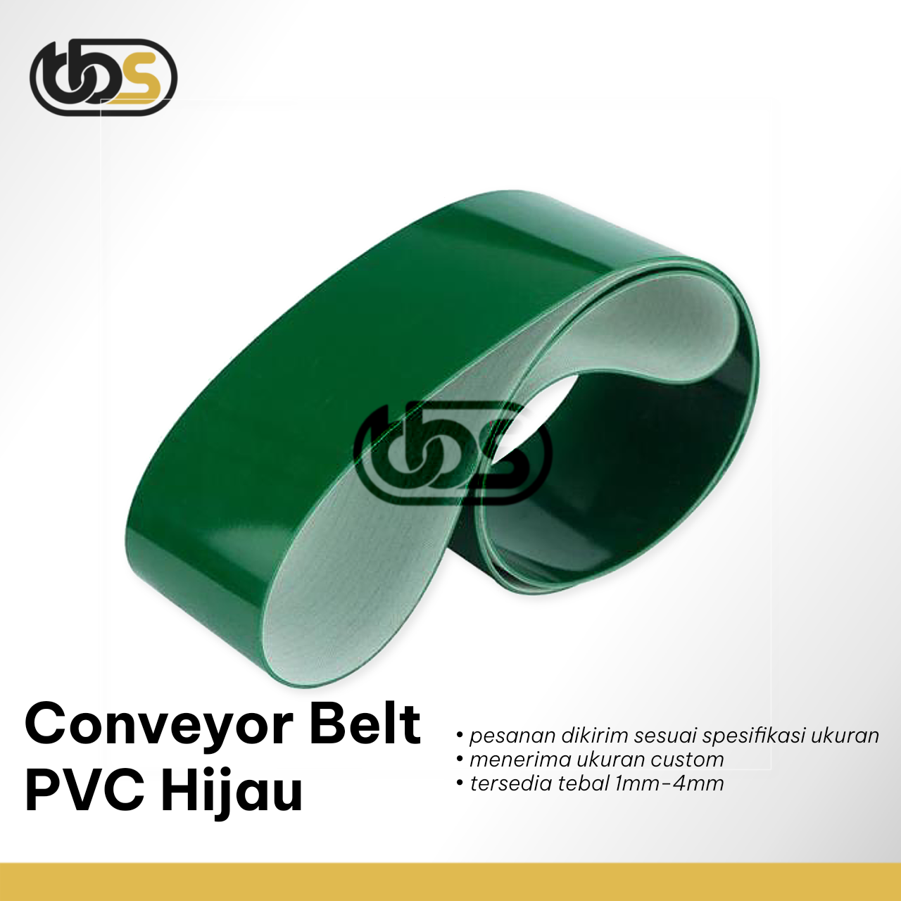 PVC Belt Hijau Food Grade