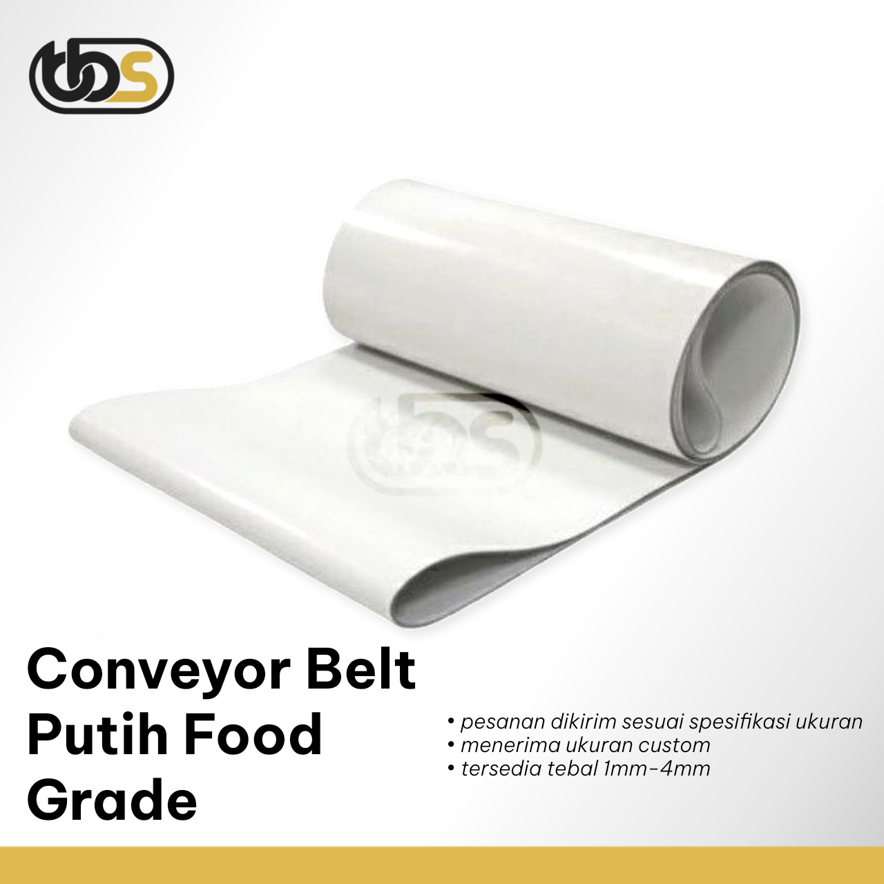 PVC Belt Putih Packaging