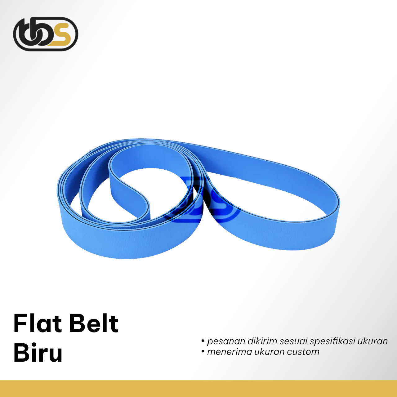 Flat Belt Biru