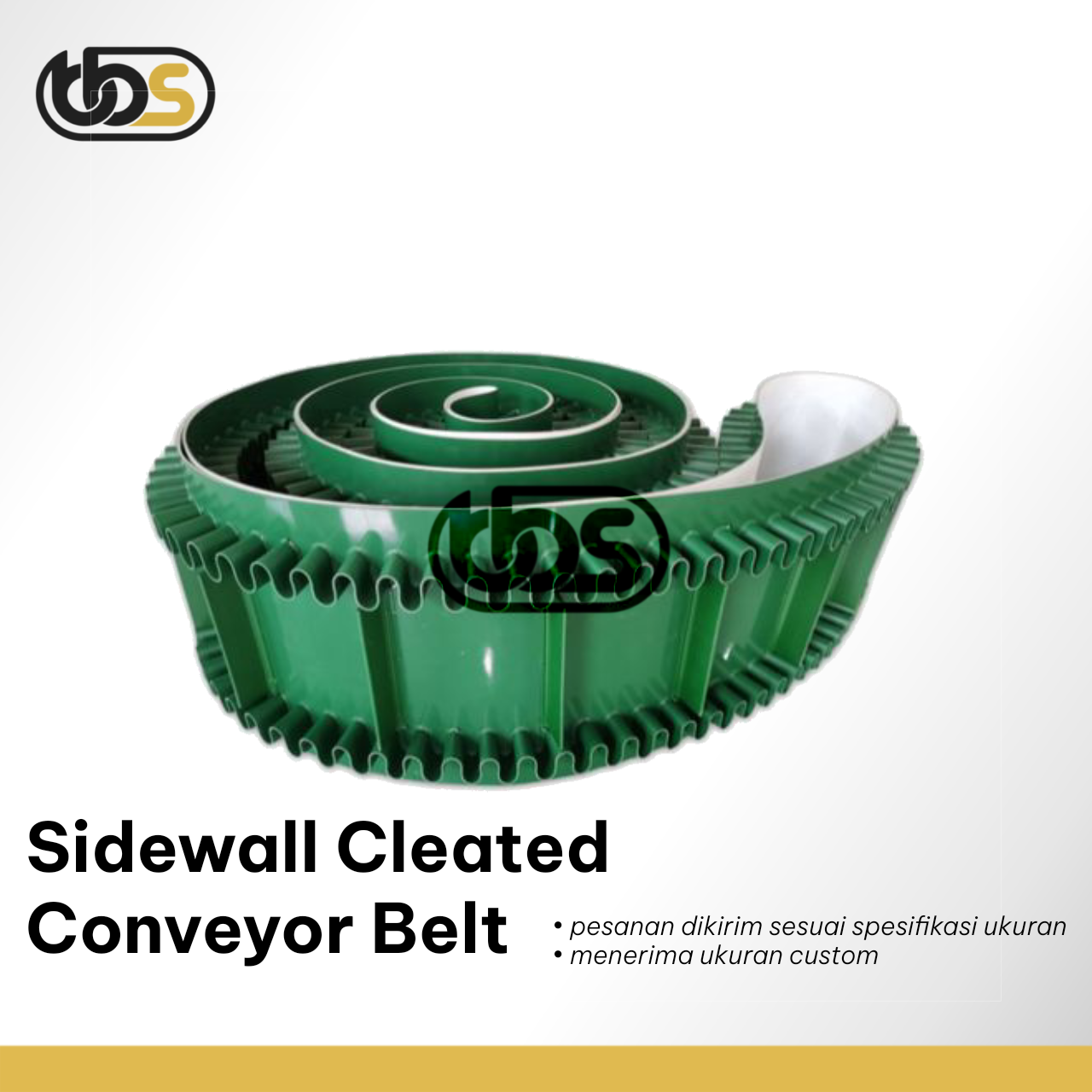 Sidewall Cleated Conveyor Belt