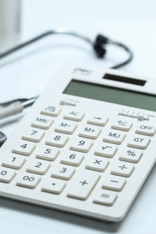 Medical billing accounting calculator