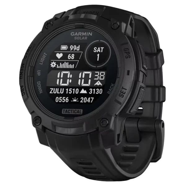 Garmin Instinct 3 — 45 мм Solar Tactical Edition Black