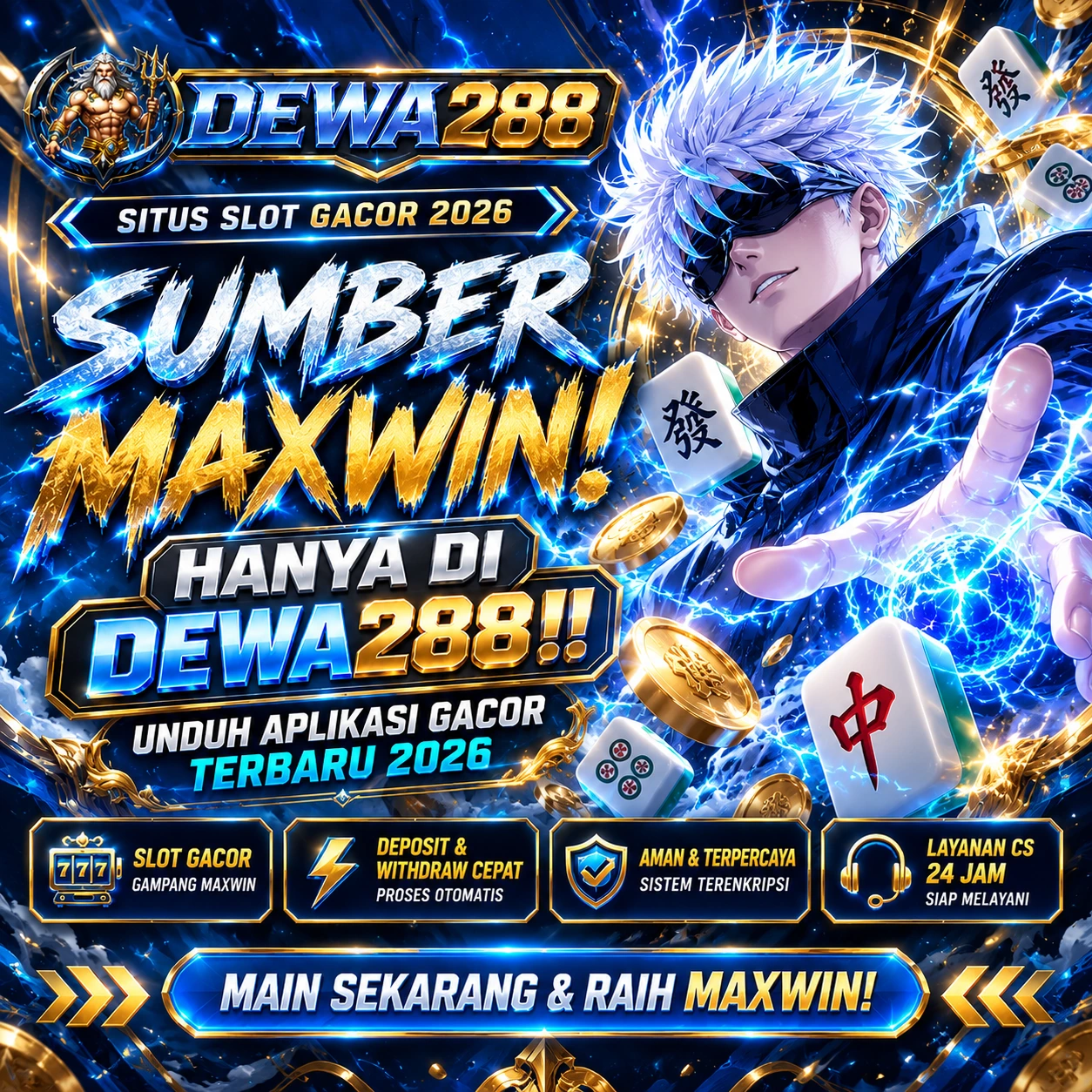 DEWA288 Sumber Maxwin! Login Slot APK Mobile Gacor Versi Baru Hari Ini 2026