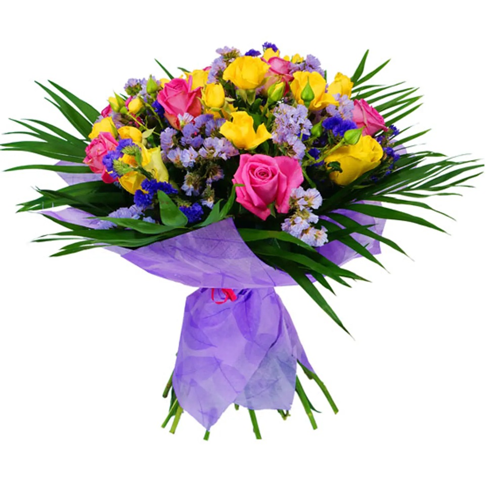 Bouquet de flores coloridas