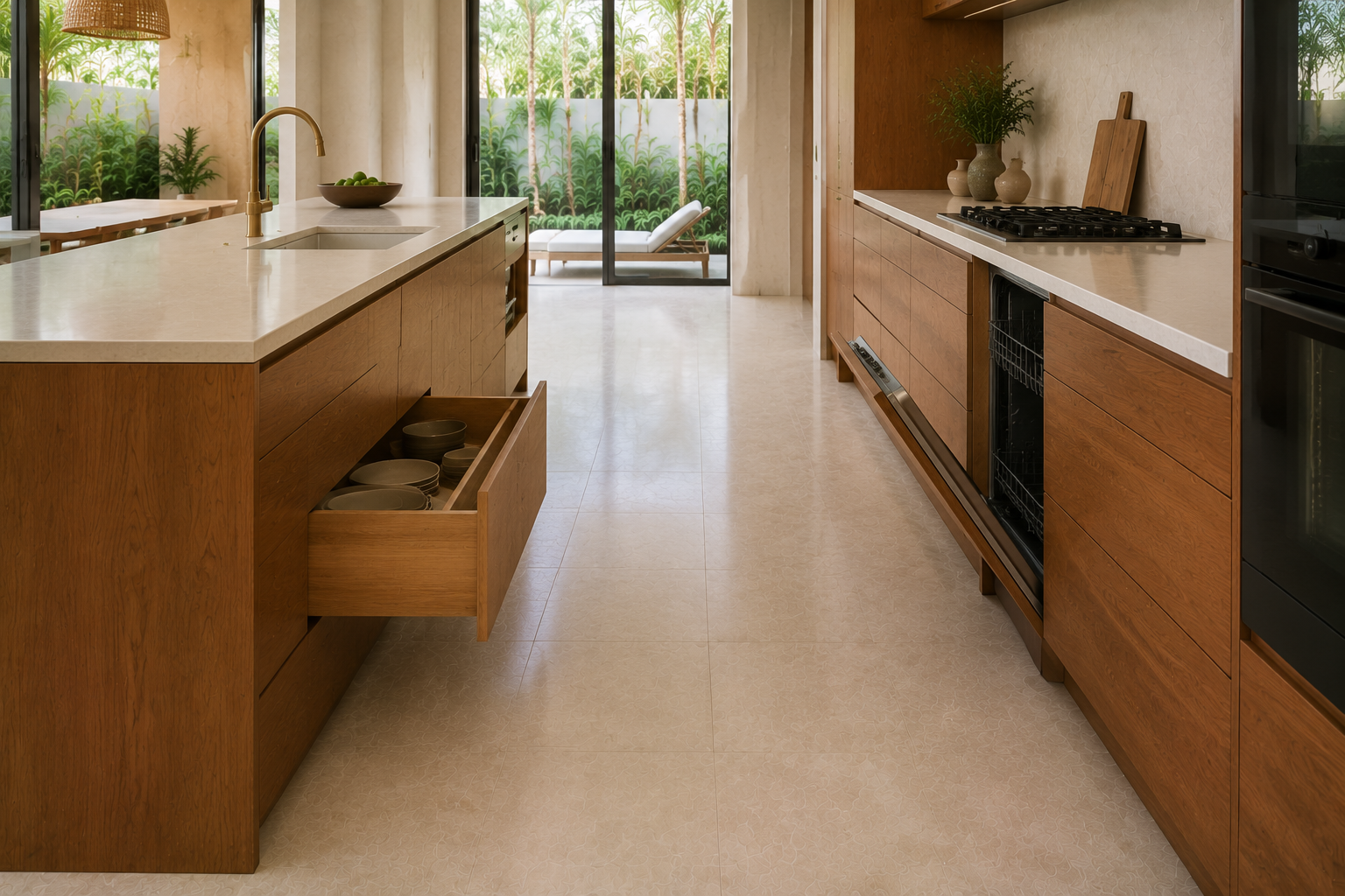 How Much Space You Need Around a Kitchen Island
