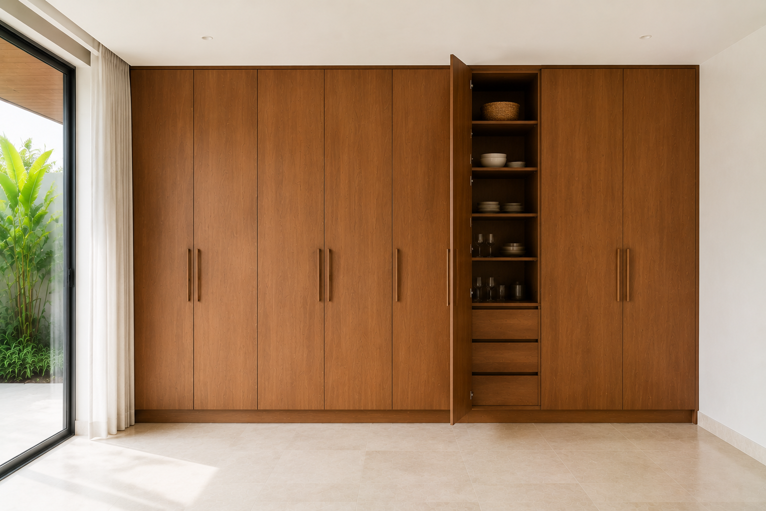 Full-height storage