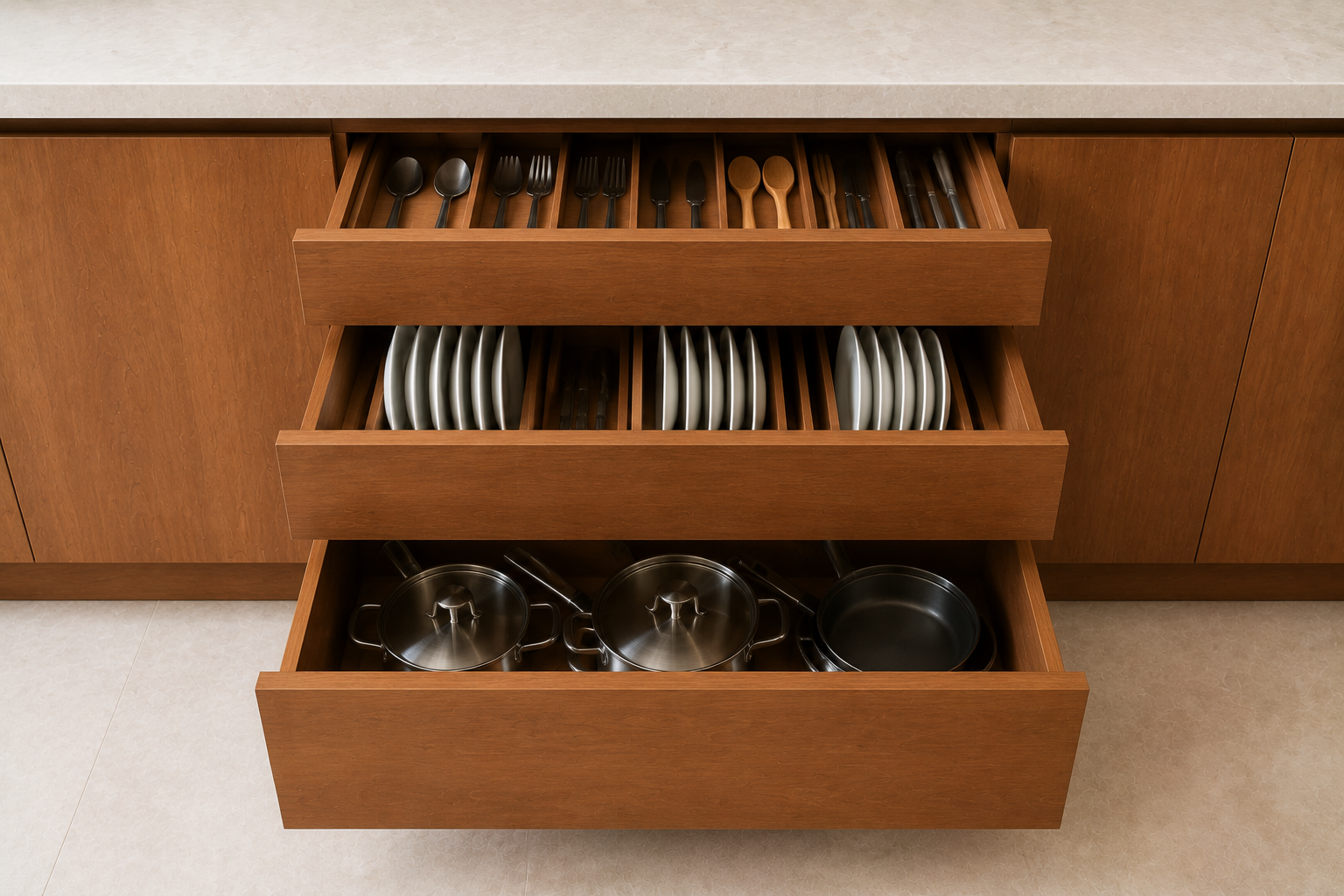 Drawers, Dividers and Cabinet Interiors