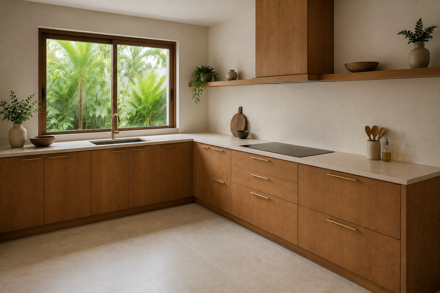 Where the Sink, Hob and Fridge Go on Two Walls