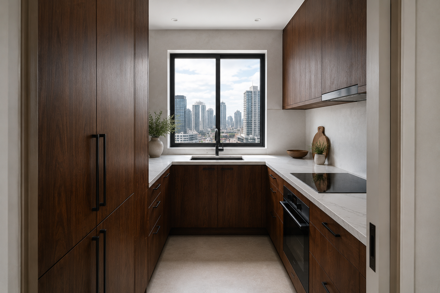 U-Shaped Kitchens in Condos, Villas and Rental Properties