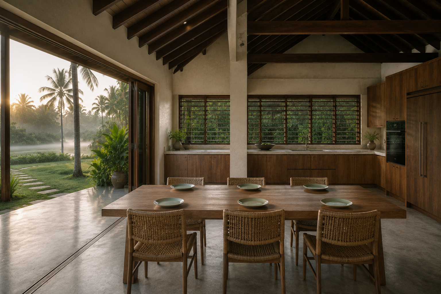 Where a Traditional Thai Kitchen Fits Best