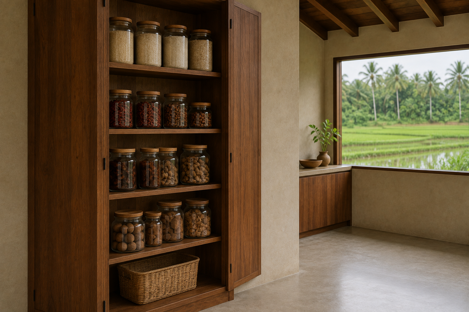 Traditional Thai Kitchens That Take Modern Appliances