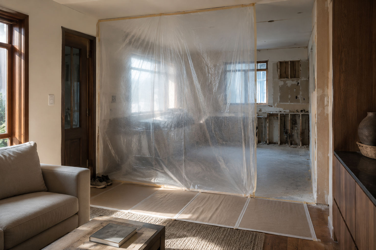 Renovation While You Are Still Living There