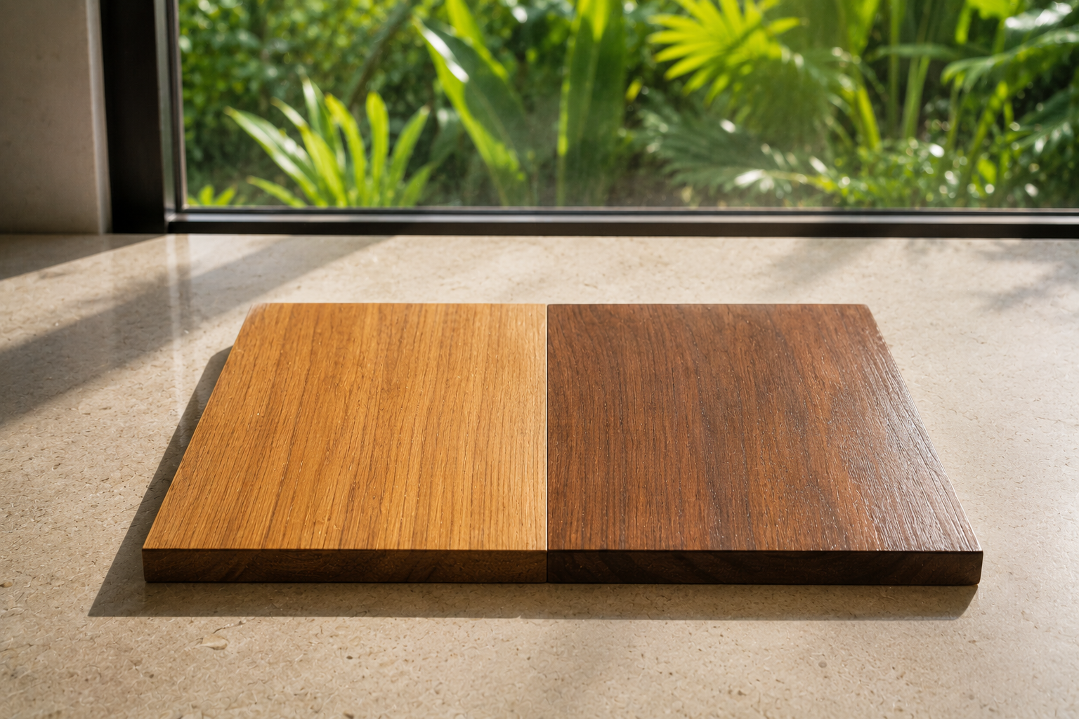 How Teak Changes Colour Over Time