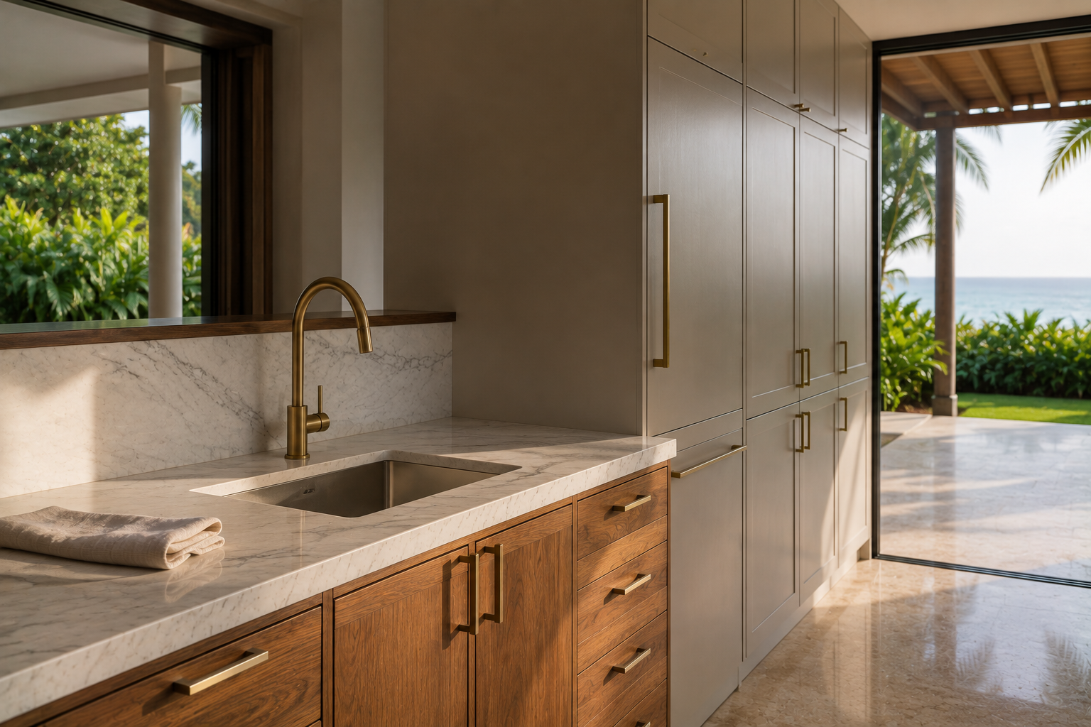 What Teak Pairs With in a Kitchen