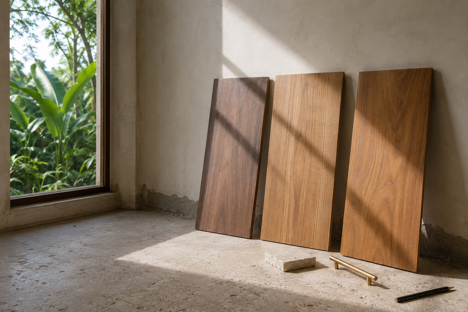 See Teak Before Anything Is Made