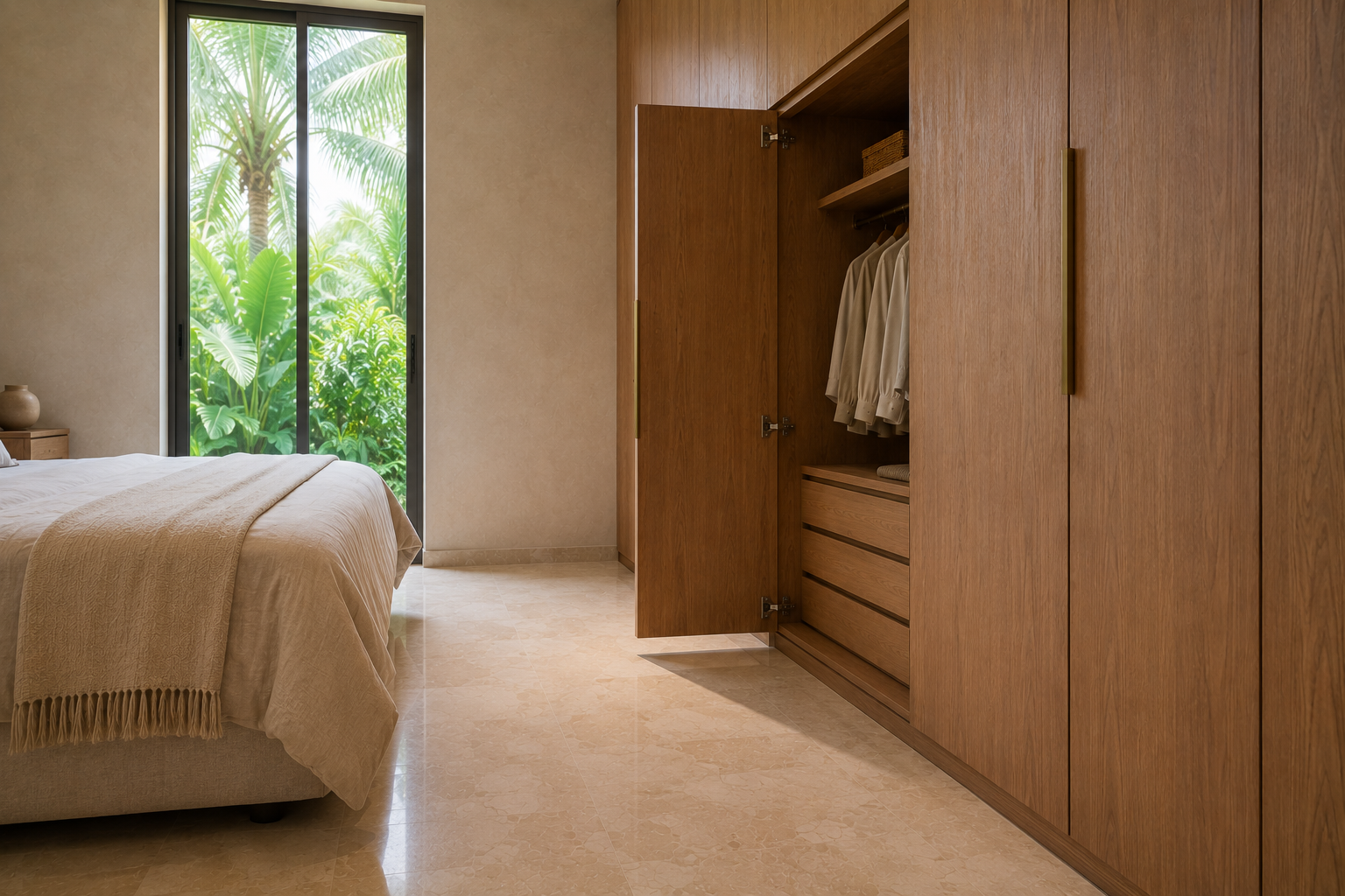 How Much Room a Wardrobe Really Takes