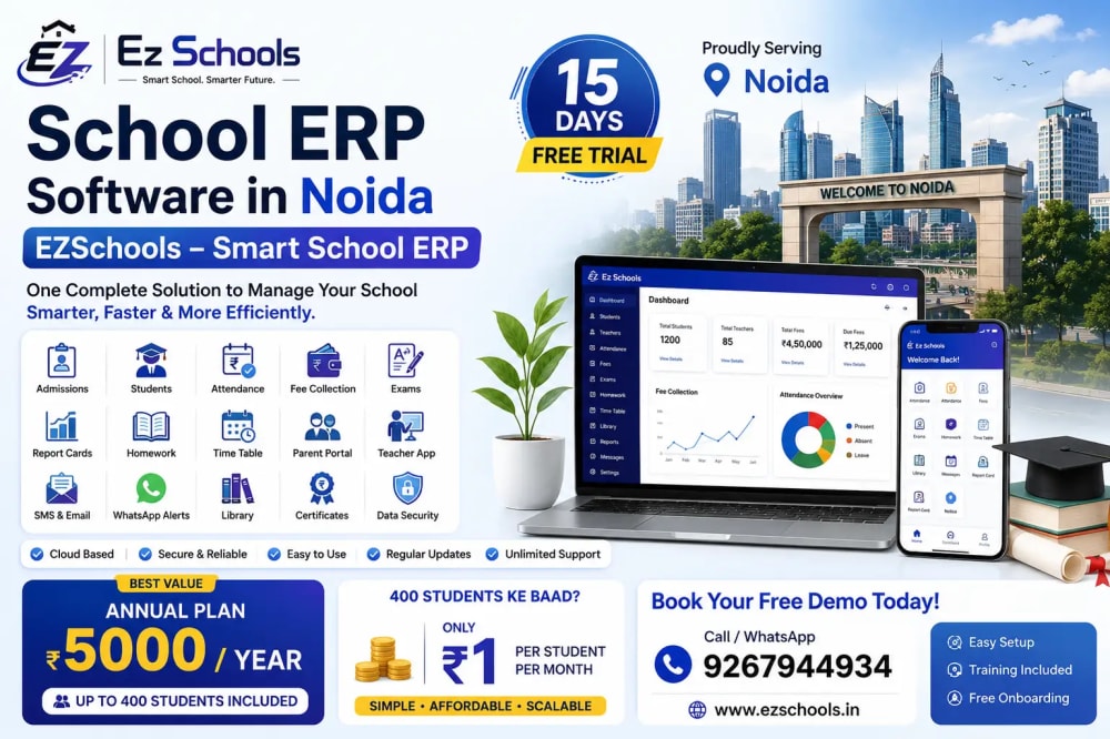 School ERP Software in Noida