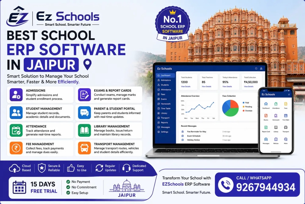 Best School ERP Software in Jaipur