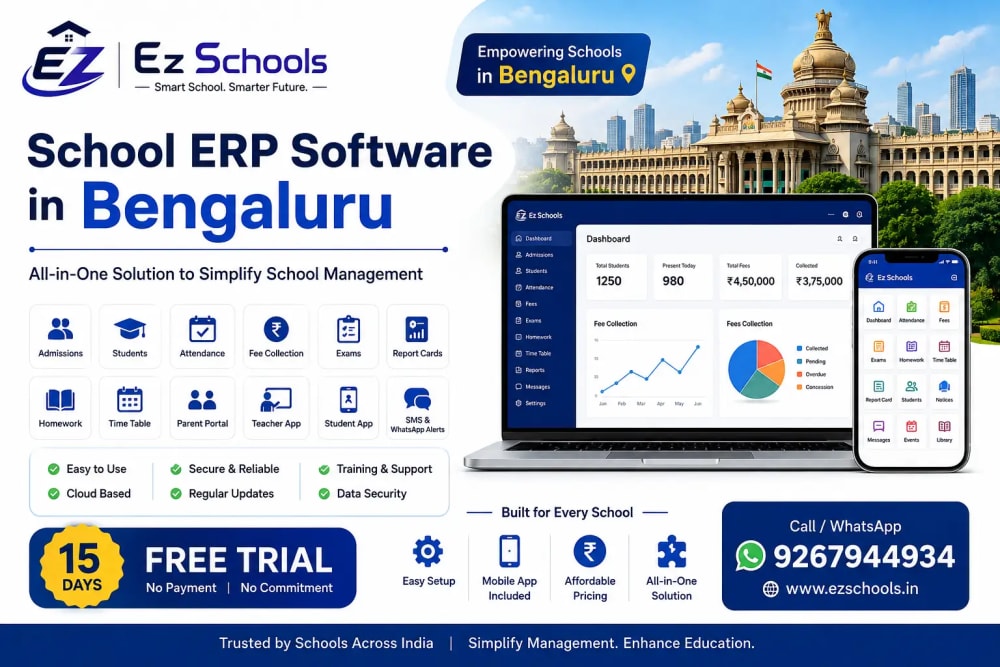 Best School ERP Software in Bengaluru